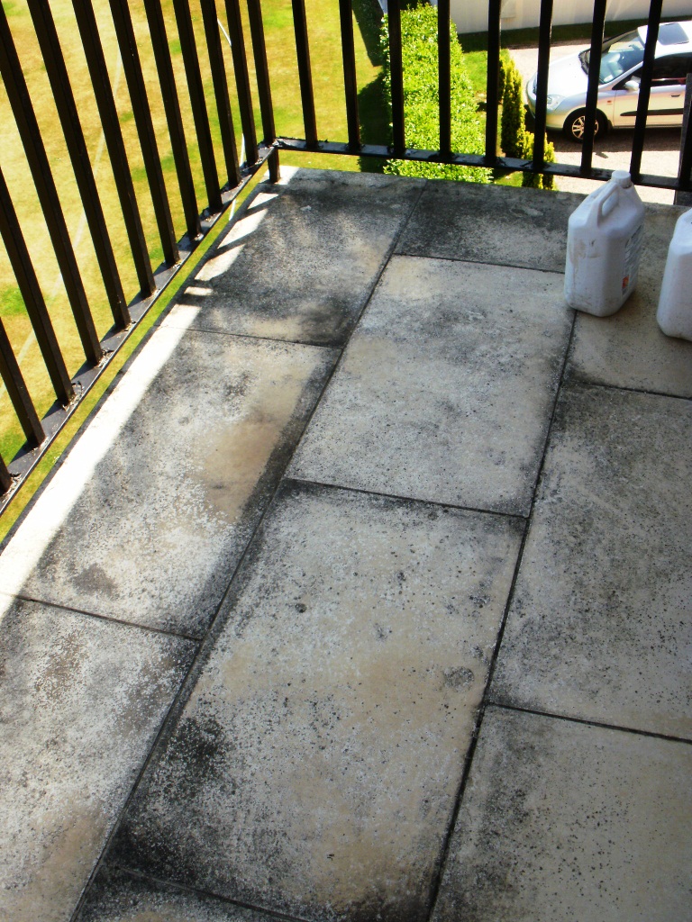 Limestone-Balcony-NW8-Before-Cleaning