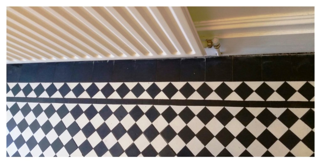 York Patten Victorian Floor Tiles After Cleaning Wanstead